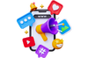Social Media Management service by Sordit Digital, Digital Marketing agency in Delhi